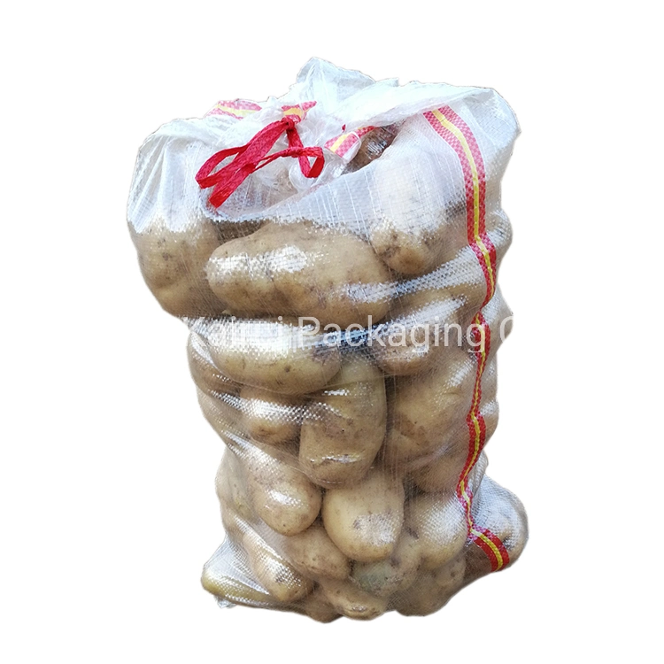 Plastic PP Woven Transparent Packaging potatoes Rice Bag