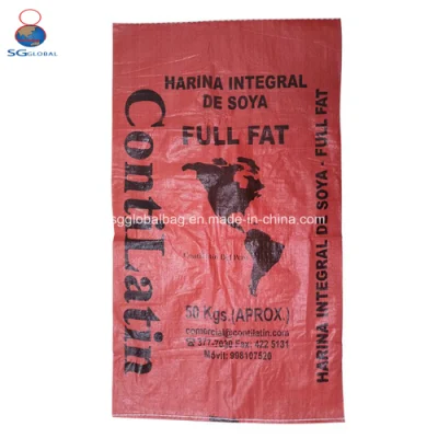 Packing Animal Feed Plastic PP Woven Bag