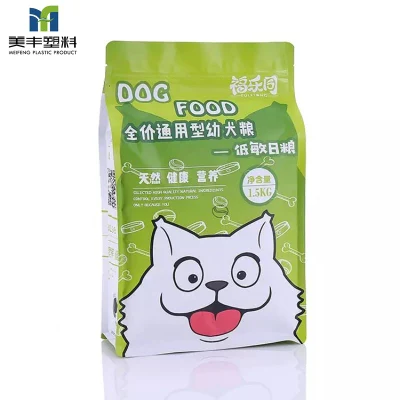 Food Grade Laminated Pet Food Plastic Animal Food Cat Feed Dried Food Packing Bag