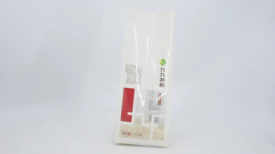 Recycle PE4 Stand up Pouch Zip Lock Biodegradable Plastic Food Rice Bag